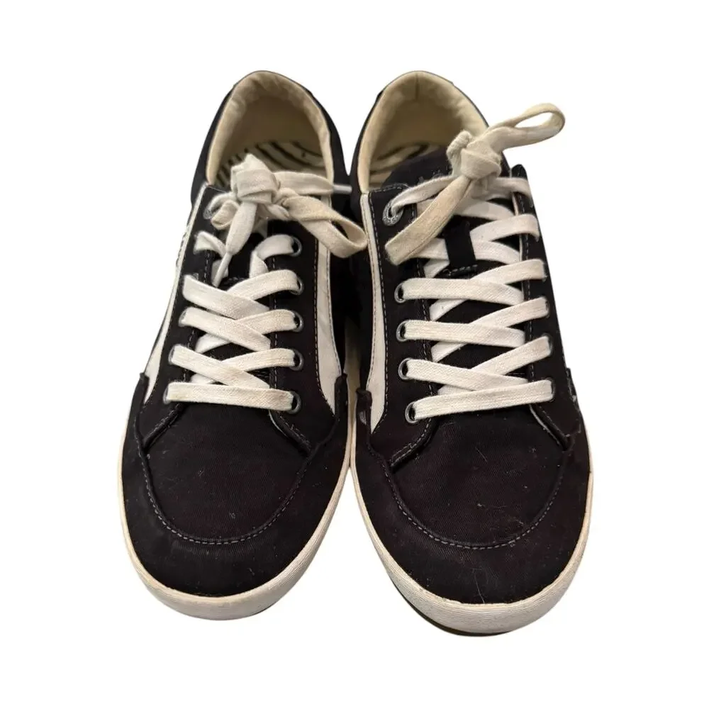 Taos Shooting Star Black Lace Up Comfort Sneakers Shoes Women’s 11
